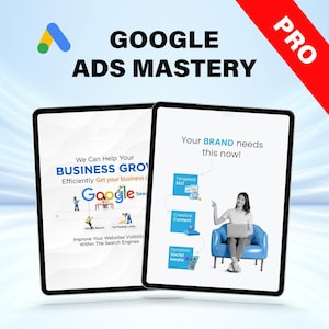 Google Ads Mastery Planner 2025: PPC Campaign Guide (Digital Download)