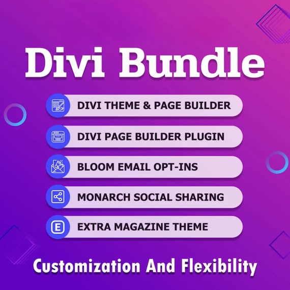 Divi WordPress Theme Bundle | Lifetime Access with Plugins & Layouts (Instant Download)