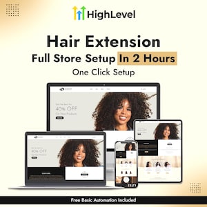 GoHighLevel Website Layout: Luxus Landing Page & Funnel Template
