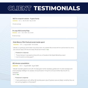 Google My Business Setup Optimization Testimonials