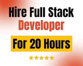Assumi uno sviluppatore full stack per 20 ore / Esperto di creazione di siti web completi, Shopify, WordPress