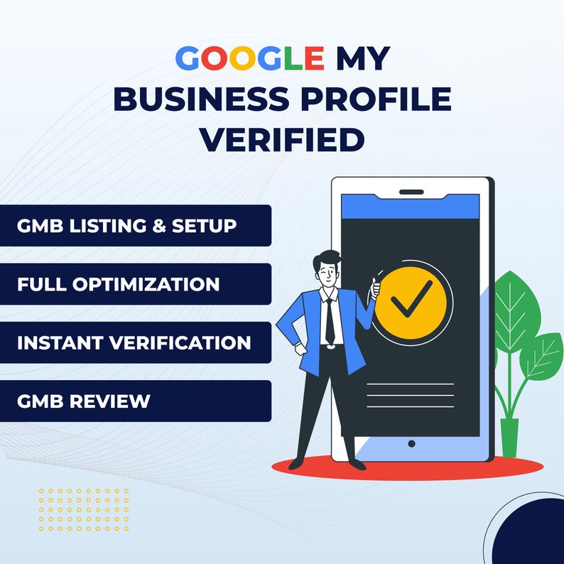 Google My Business Setup Optimization Pofile Verfied