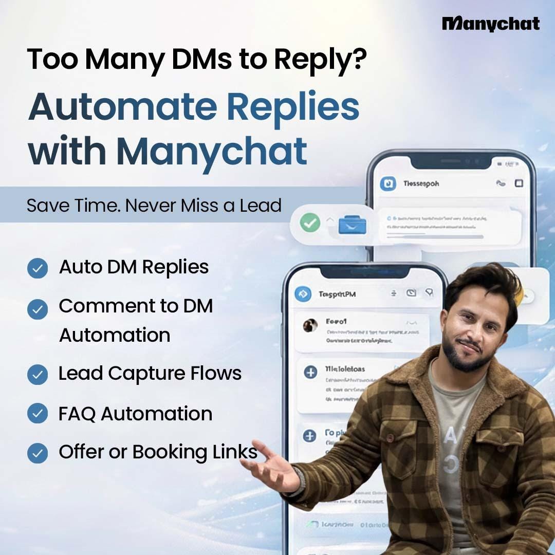 Manychat Automation Setup | Instagram DM Auto Reply | Chatbot for ...