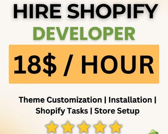 Shopify Store Setup & Development | Theme Customization | AI Ecommerce Website Design Expert