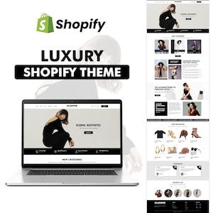 Streetwear Shopify Theme | Fashion Store Template | Luxury Clothing Shopify Theme | Fast Setup in 6 Hours | Mobile Optimized