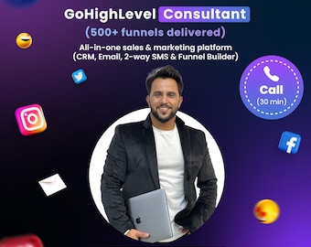 GoHighLevel Consultation | Sales Funnel & CRM | Email Automation