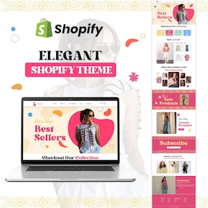 Pretty Pixie Shopify Theme: Fashion Website Template