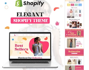 Pretty Pixie Shopify Theme: Fashion Website Template
