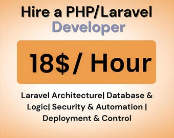 Laravel PHP Backend Development | Custom Web Services & Automation