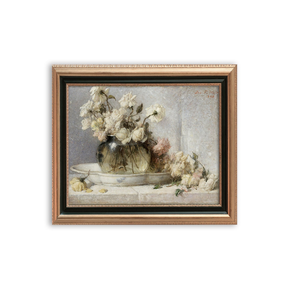 Coquette Room Decor Vintage Flower Drawing Printable Art - Etsy