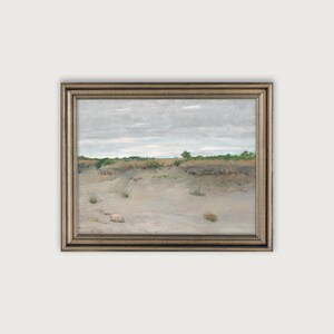 Vintage LANDSCAPE PAINTING Printable Art, Modern Farmhouse Wall Art, Kitchen Shelf Art, Cottage Decor, Antique Art Print Digital Download