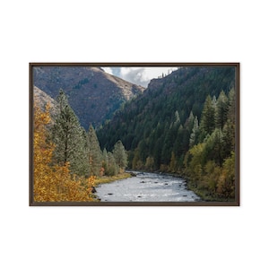 The Selway River - Wilderness Photography, Wall Art Print | Framed & Unframed Canvas, Poster or Digital Download | Wilderness Photography