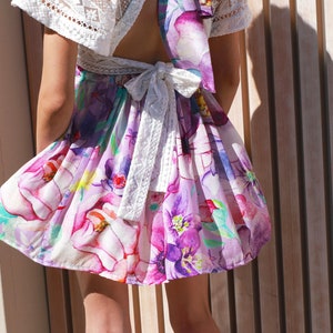 Inflorescence Mini Skirt