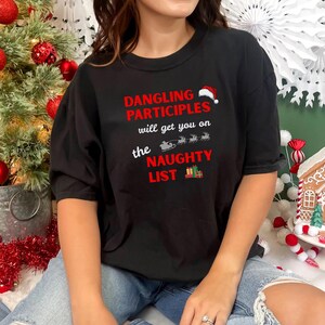 Comfort Colors English Teacher Christmas T-Shirt,Holiday Teacher Shirt, Christmas Shirt For Teacher, Funny English Teacher Christmas Shirt