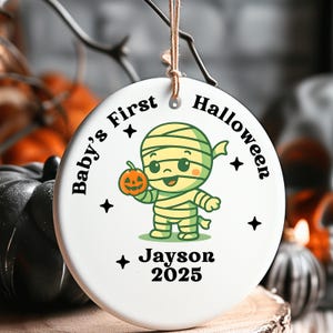 Halloween Ornament 2025, Ornament Baby First Halloween, Baby 1st Halloween, Halloween 2025, Halloween Ornament,Keepsake for Baby, Decoration