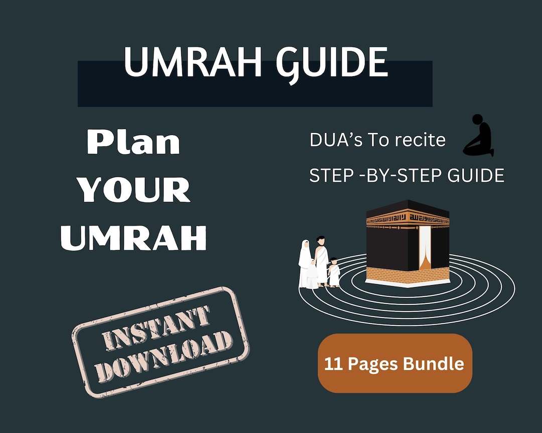 Step By Step Umrah Guide Etsy Step By Step Umrah Guide Etsy