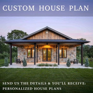 Custom House Plans - Made to Order Barndominiums, Tiny Houses, Modern House & Farmhouses | Personalized Architectural Designs