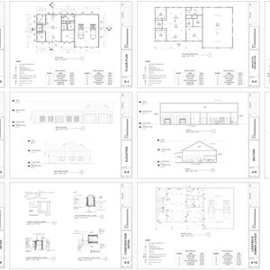 Barndominium, House Plan, 3 Bedrooms 2 Bath with Garage Shop, 36'X50' floor plan, 1800 sq ft house Plan, farmhouse plans