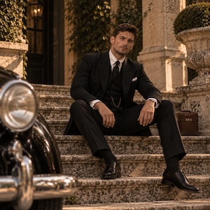 classic formal dresses for men Vintage Mens Wear 30s Select your size:EU 40 - US 7.5 JULY26WK2 formal colour combination for men Rattan Knob, Rattan Handle,