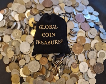 Mixed bulk lot of world coins from the end of the 20th century including coin portfolio