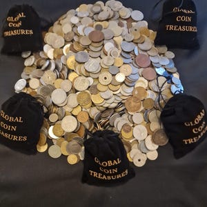 Super lot/ bulk vintage foreign coins from all over the world!