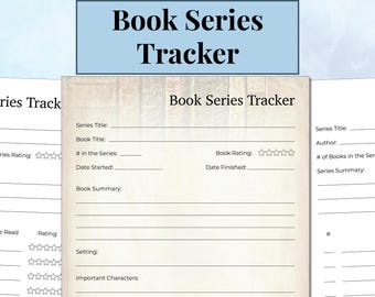 Book Series Tracker