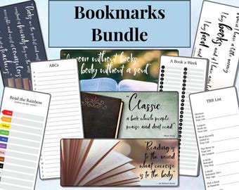 Printable Reading Challenges Bookmarks