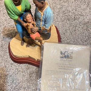 Thomas Blackshear figurine  “Tickle Tickle”