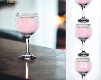 Copa de gin-tonic grabada a medida, copa de cóctel personalizada (21 oz)