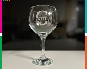 Copa de gin-tonic grabada personalizada / Copa de cóctel personalizada (21 oz)