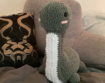 Crochet Loch Ness Monster Plushie Pattern (DIGITAL DOWNLOAD ONLY)