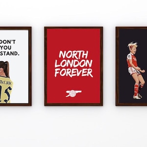 Arsenal Women&#39;s Football Prints: Leah Williamson, England Lionesses (A4 Print)
