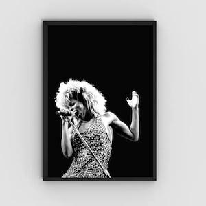 Tina Turner Simply the best print post / Rock & Roll Queen / Tina Turner the musical / Tina and Ike / What’s love got to do with it print