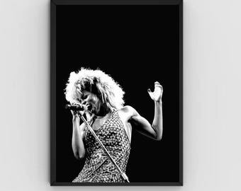 Tina Turner Simply the best print post / Rock & Roll Queen / Tina Turner the musical / Tina and Ike / What’s love got to do with it print