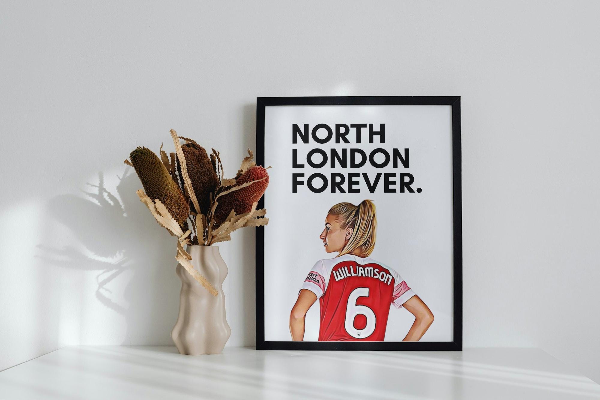 North London Forever With Frame - Etsy