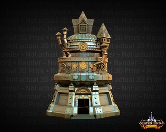 Artificer Tower 3D Print Tabletop Gaming