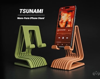 Tsunami Phone Stand - Desk Organizer
