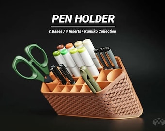 Asanoha Pen Holder - Desk Organizer