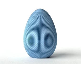 Modern Decor - Sculptural Home Accent | Textured Easter Egg