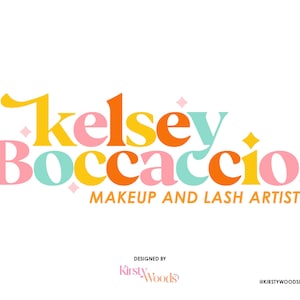 Bright Logo Design | Colourful Logo Design | Fun Logo | Small Business Logo | Beauty Logo | Retro Logo | Logo Inspiration