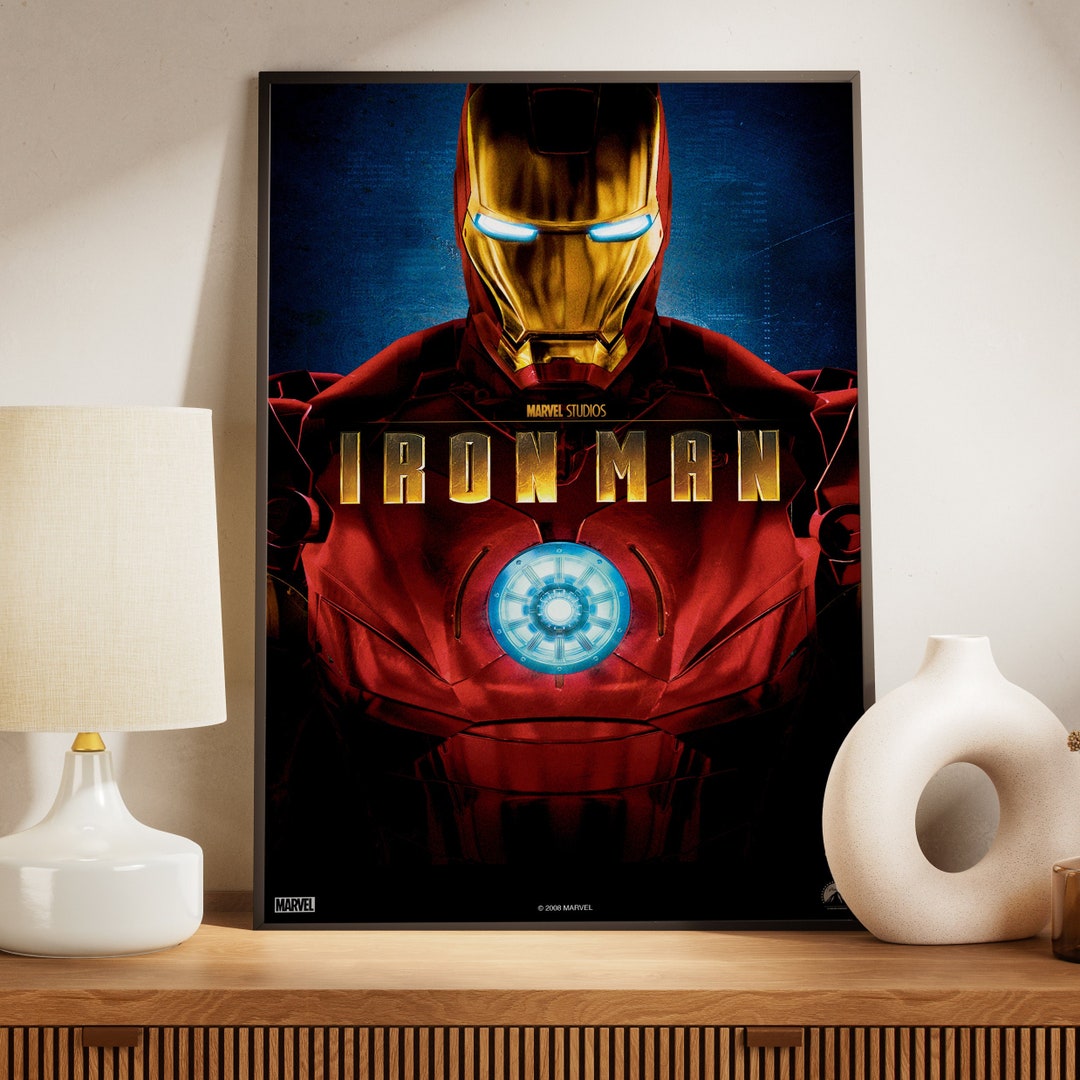 Iron Man Posters, Movie Posters, Canvas Wall Art, High Quality Print — free download