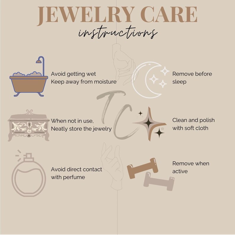 Jewellery Care Card Template Small Businesses Templates Jewellery Store Jewellery Care Card Template Small Businesses Templates Jewellery Store