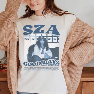 90s Rapper SZA Good Days Graphic T-shirt Hip Hop Vintage T Shirt Men's  Clothing Casual Cotton T-shirts Oversize Streetwear Y2k - AliExpress
