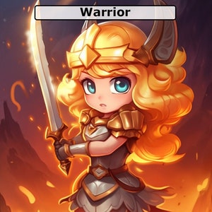 Warrior Tokens for MTG (3 Cards) [2-sided]
