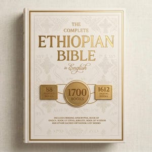 La Bible éthiopienne complète en anglais - avec apocryphes, Enoch et jubilés