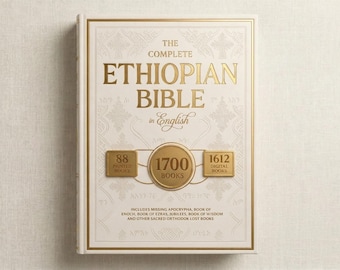 Den kompletta etiopiska bibeln på engelska – med apokryferna, Enok och jubileerna