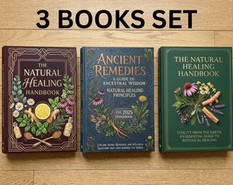 Soins naturels, remèdes naturels, manuel de recettes maison, livres d'apothicaire maison