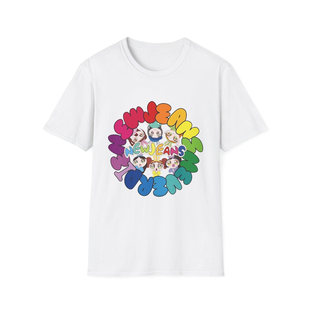 Njz/newjeans Unisex Softstyle T-shirt, Hipster Tee, Retro