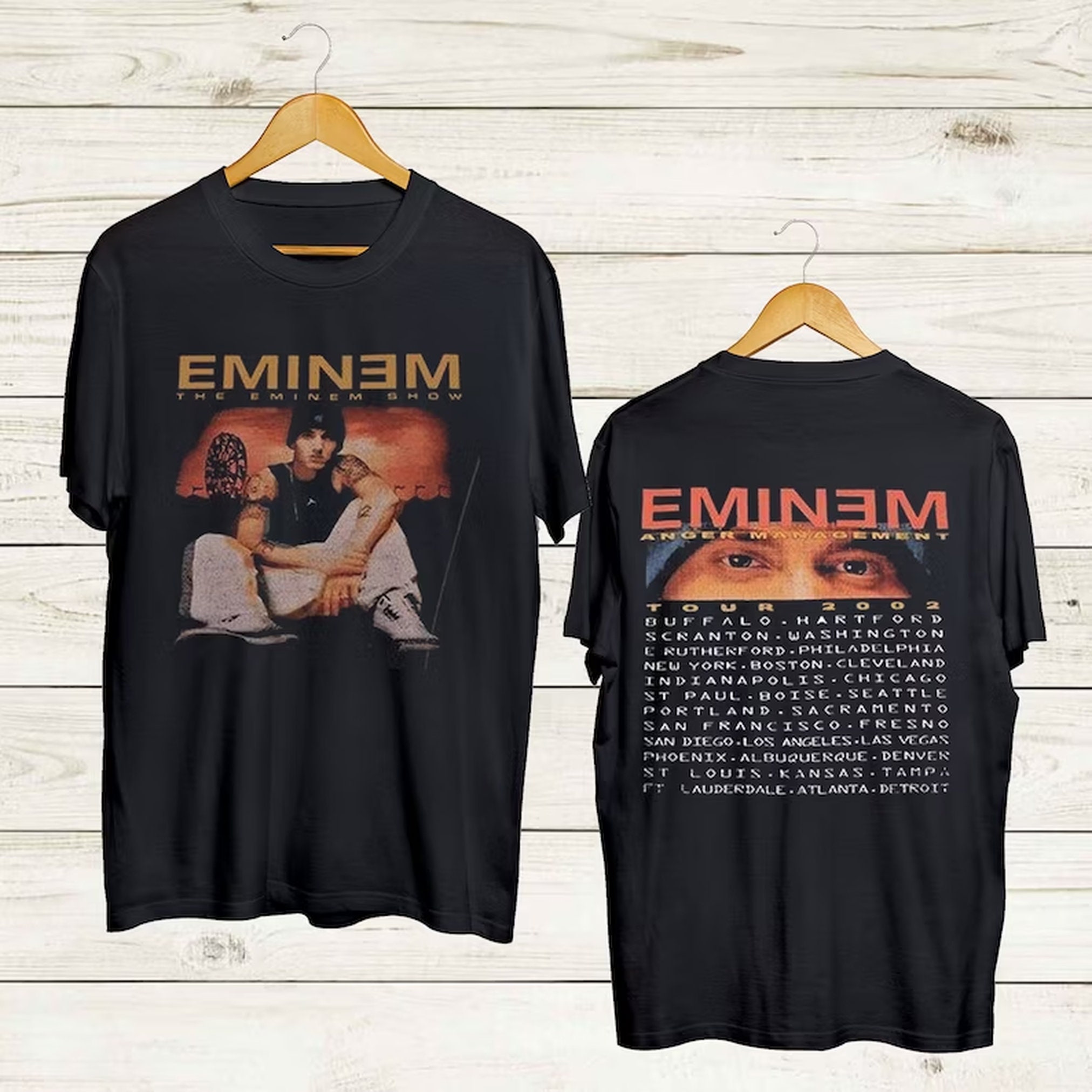 新品HOT レア The Eminem Show Tour Tee L エミネム Tシャツ h9YbO-m48105832857 