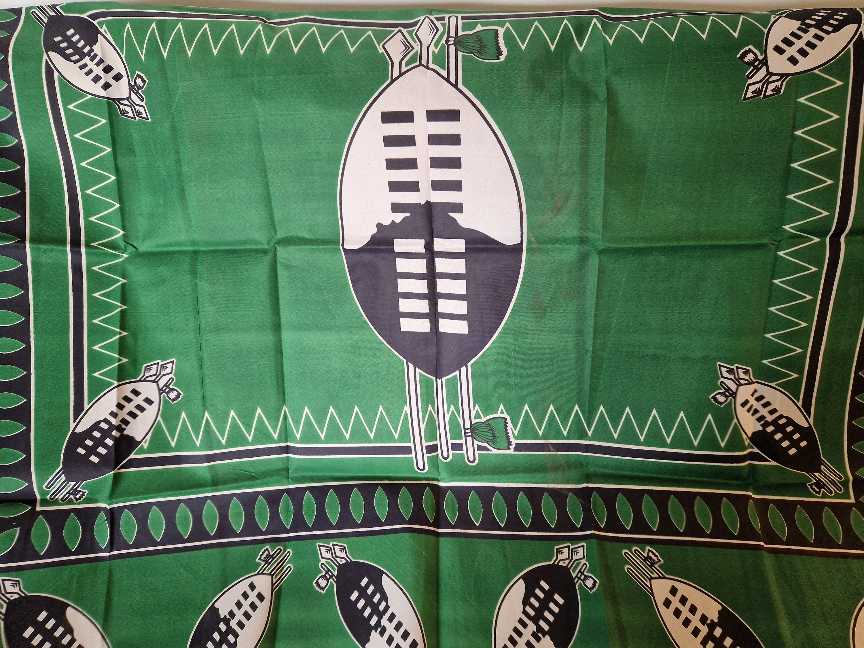 Green Shield- Ancestral Cloth - Amabhayi - Masela a Badimo - African ...